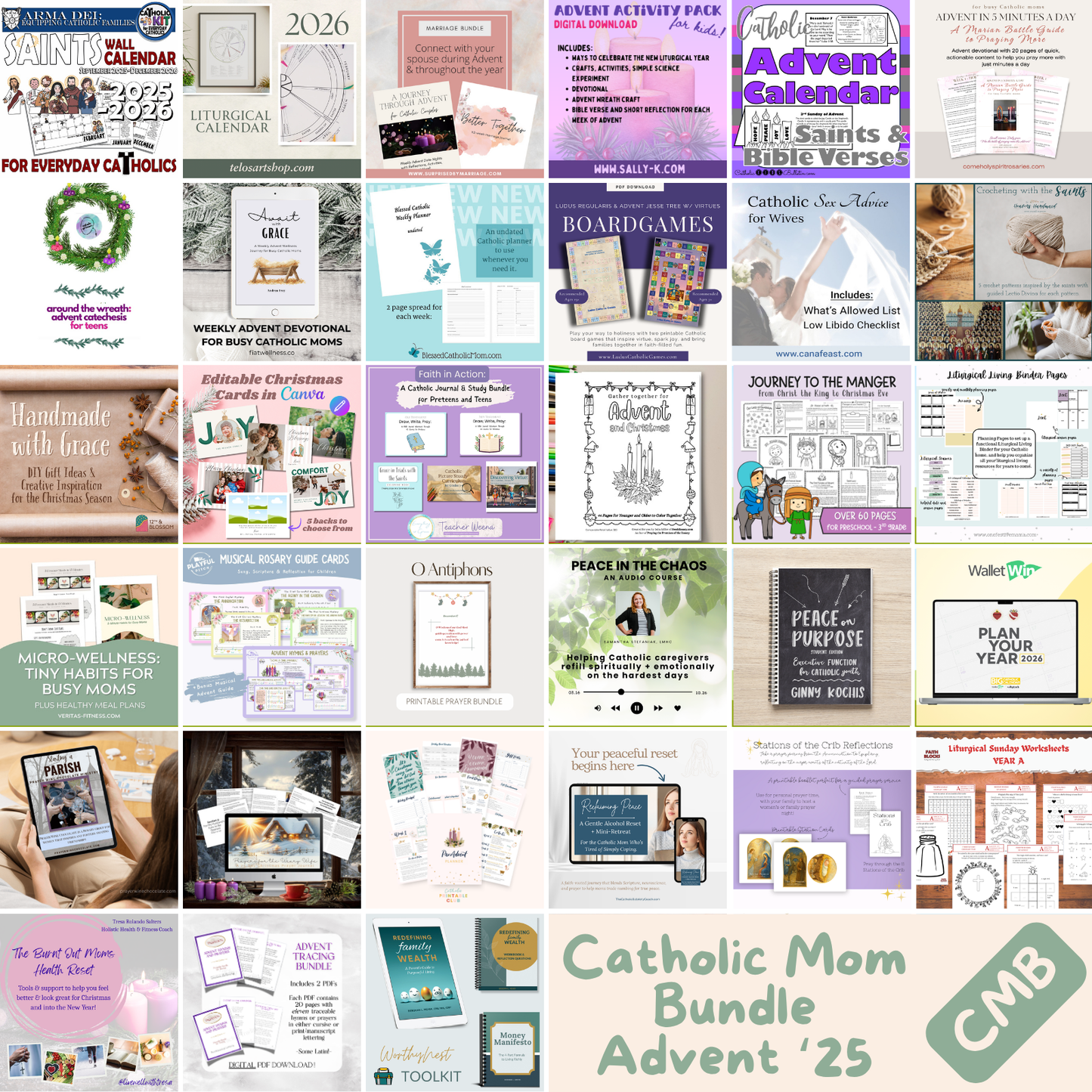 Catholic Mom Bundle - Advent 2025
